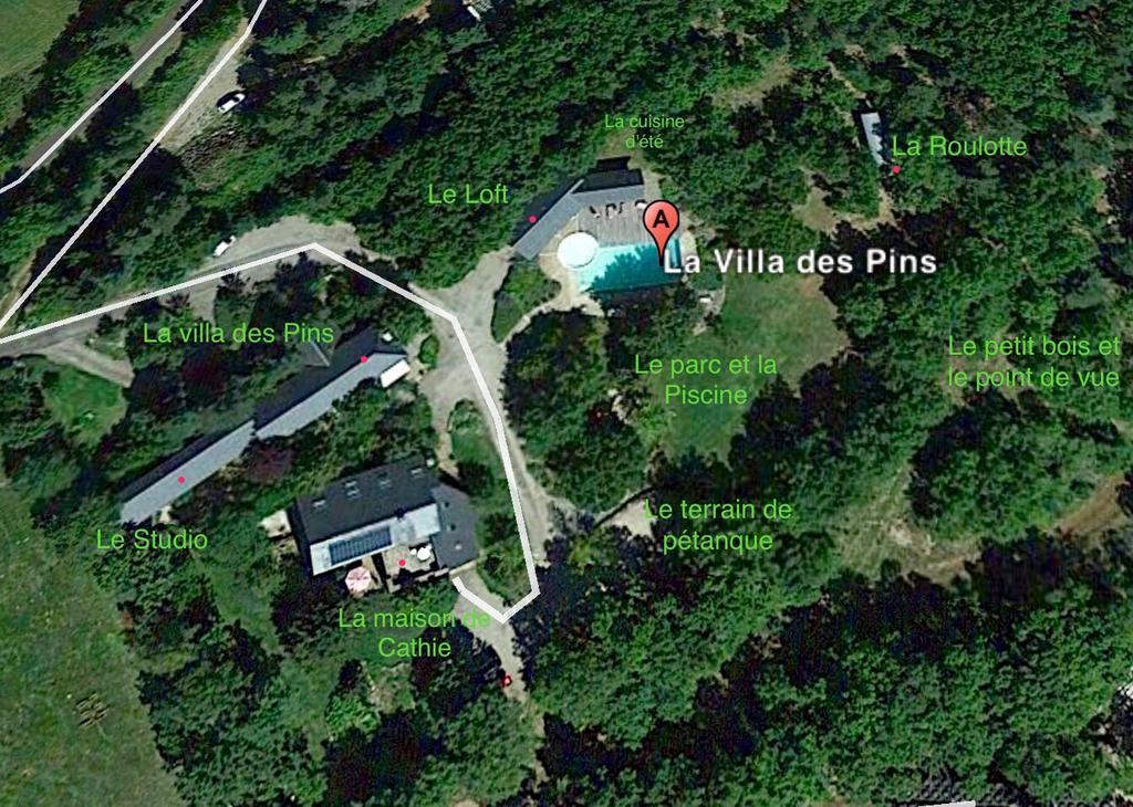 La Villa Des Pins Verrieres (Vienne) Exterior photo